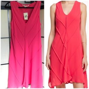 Max Studio Pink Sleeveless Dress Azaela Medium new lined